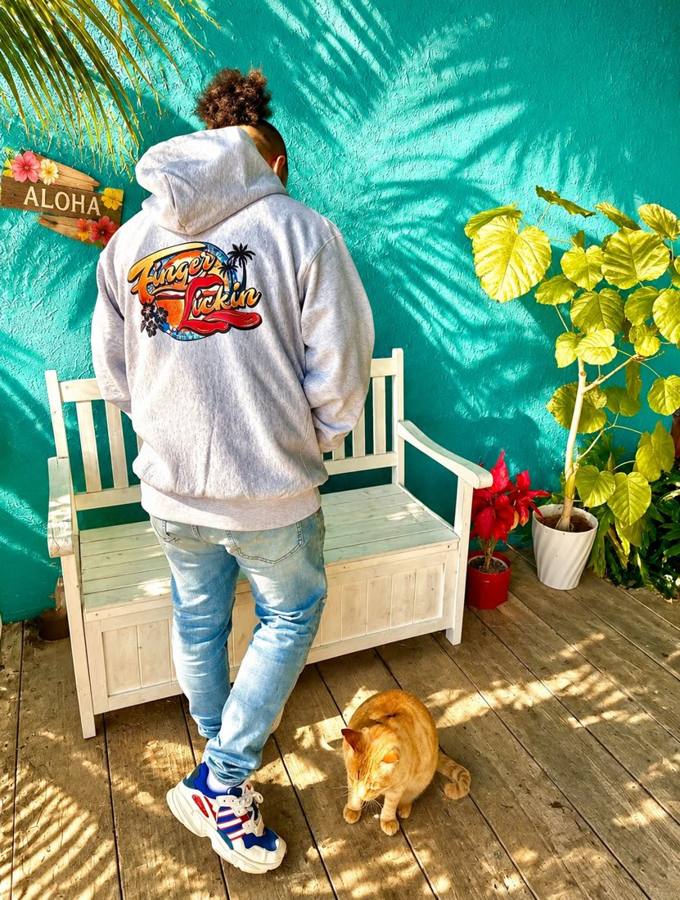 Finger Lickin owner parka